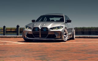 Картинка BMW, бмв, M3, машины, машина, тачки, авто, автомобиль, транспорт, серый, спорткар, спортивный