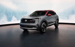 Картинка Nissan, Ниссан, Kicks, SR, 2025, машины, машина, тачки, авто, автомобиль, транспорт, кроссовер, серый