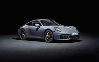 Картинка Porsche Carrera, Porsche 911, Porsche, Carrera, Порше, Карера, машины, машина, тачки, авто, автомобиль, транспорт, серый