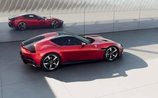 Картинка Ferrari, Феррари, 12Cilindri, 2024, люкс, дорогая, машины, машина, тачки, авто, автомобиль, транспорт, спорткар, спортивный, красный