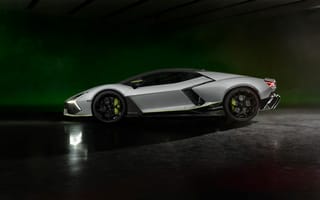 Картинка Lamborghini Revueltor, Lamborghini, Ламборджини, Ламборгини, Revueltor, Lamborghini Arena, 2024, спорткар, суперкар, люкс, дорогая, машины, машина, тачки, авто, автомобиль, транспорт, спортивный, вид сбоку, сбоку, белый