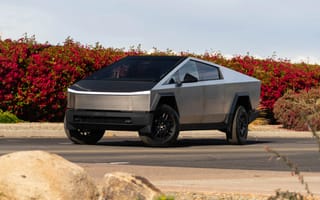 Картинка Тесла, Tesla, Tesla Cybertruck, Cybertruck, 2024, современная, машины, машина, тачки, авто, автомобиль, транспорт, концепт, серебристый