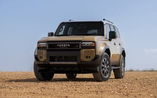 Картинка Toyota Land Cruiser, Toyota, Land Cruiser, Тойота Ленд Крузер, Тойота, Ленд Крузер, 2024, внедорожник, машины, машина, тачки, авто, автомобиль, транспорт, пустыня, песок, песчаный