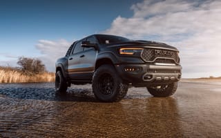 Картинка Dodge, Ram, 1500, TRX, машины, машина, тачки, авто, автомобиль, транспорт, внедорожник, вода, река