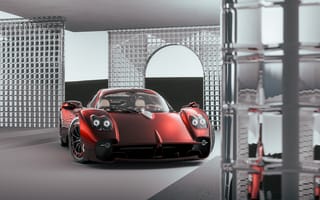 Картинка Pagani Utopia, Pagani, Utopia, машины, машина, тачки, авто, автомобиль, транспорт, спорткар, спортивный, красный