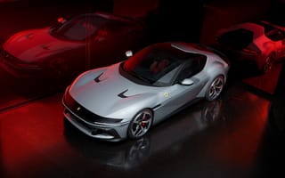 Картинка Ferrari, Феррари, 2024, люкс, дорогая, машины, машина, тачки, авто, автомобиль, транспорт, спорткар, спортивный