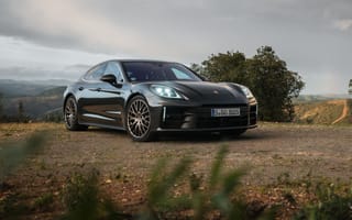 Картинка Porsche, Порше, Panamera, 2024, машины, машина, тачки, авто, автомобиль, транспорт, черный