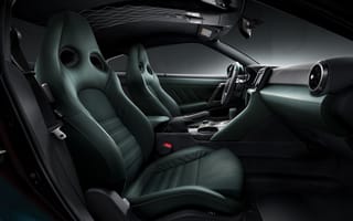 Картинка Nissan, Ниссан, машины, машина, тачки, авто, автомобиль, транспорт, салон, черный