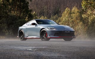 Картинка Nissan, Ниссан, Nissan Z, Nismo, 2024, машины, машина, тачки, авто, автомобиль, транспорт, лес, деревья, дерево, природа