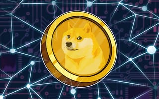 Картинка Dogecoin, догикоин, DOGE, монета, деньги, экономика, финансы, криптовалюта, цифровая валюта, цифровая, крипто