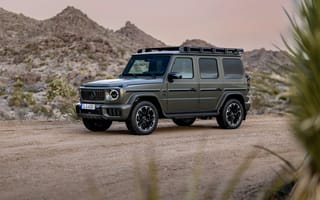 Картинка Mercedes, Мерседес, AMG, G 63, 2024, машины, машина, тачки, авто, автомобиль, транспорт, внедорожник, джип, пустыня, песок, песчаный