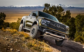 Картинка Ford, Форд, Ford Raptor, Raptor, Ranger, 2024, машины, машина, тачки, авто, автомобиль, транспорт, кроссовер, внедорожник, джип, гора