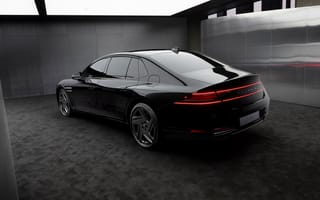 Картинка Genesis, G90, 2024, машины, машина, тачки, авто, автомобиль, транспорт, черный