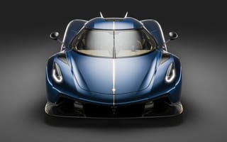 Картинка Koenigsegg Jesko, Koenigsegg, Jesko, спорткар, суперкар, машины, машина, тачки, авто, автомобиль, транспорт, спортивный, вид спереди, спереди, синий
