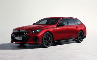 Картинка BMW, бмв, I5, M60, 2024, машины, машина, тачки, авто, автомобиль, транспорт, красный