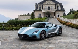 Картинка Maserati, Мазерати, MC20, Iris, 2024, машины, машина, тачки, авто, автомобиль, транспорт, спорткар, спортивный, лакшери, роскошный, люкс, архитектура