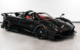 Картинка Pagani, Imola, Roadster, 2024, машины, машина, тачки, авто, автомобиль, транспорт, спорткар, спортивный, черный