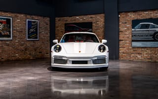 Картинка Porsche 911, Порше 911, Porsche, Порше, машины, машина, тачки, авто, автомобиль, транспорт, вид спереди, спереди, белый