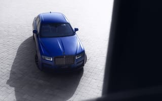 Картинка Rolls-Royce Ghost, Rolls-Royce, Роллс Ройс, Ghost, седан, люкс, машины, машина, тачки, авто, автомобиль, транспорт, синий