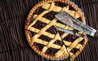 Картинка пирог, торт, десерт, выпечка, сладости, сладкий, еда