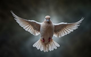 Картинка голубь, птица, птицы, животное, животные, полет, летит