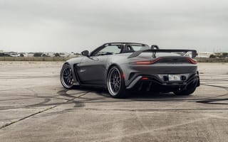 Картинка Aston Martin, Vantage, машины, машина, тачки, авто, автомобиль, транспорт, кабриолет, спорткар, спортивный, черный