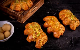 Картинка булка, сладости, сладкий, десерт, еда, выпечка
