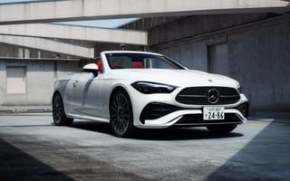 Картинка Mercedes Benz, Mercedes-Benz, Mercedes, Мерседес, машины, машина, тачки, авто, автомобиль, транспорт, спорткар, спортивный, кабриолет, белый