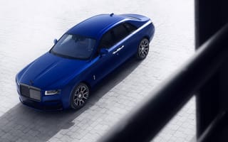 Картинка Rolls-Royce Ghost, Rolls-Royce, Роллс Ройс, Ghost, седан, люкс, машины, машина, тачки, авто, автомобиль, транспорт, сверху, c воздуха, синий
