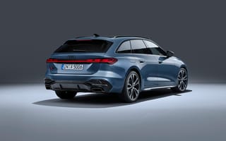 Картинка Audi, Ауди, A5, Avant, машины, машина, тачки, авто, автомобиль, транспорт, вид сзади, сзади, синий