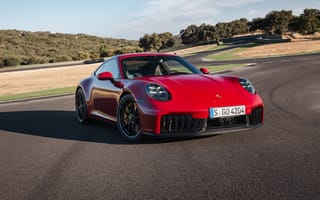 Картинка Porsche Carrera, Porsche, Порше, Carrera, Карера, Porsche 911, Порше 911, машины, машина, тачки, авто, автомобиль, транспорт, дорога, красный