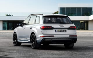 Картинка Audi, Ауди, машины, машина, тачки, авто, автомобиль, транспорт, кроссовер, белый, вид сзади, сзади