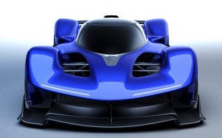 Картинка Red Bull, RB17, машины, машина, тачки, авто, автомобиль, транспорт, спорткар, спортивный, болид, гонка, гоночный, вид спереди, спереди, гиперкар, 2024, прототип, синий