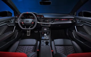 Картинка авто, интерьер, машина, дизайн, технологии, черный, красный