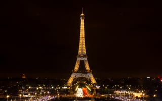 Картинка Огни ночного Парижа