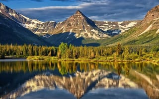 Картинка Отражение в горном озере