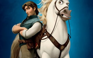 Картинка Флинн с конем