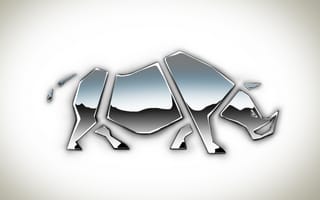 Картинка Металлический носорог