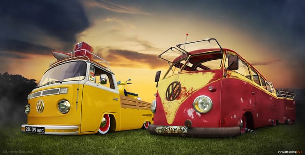 Обои Volkswagen, Kleinbus, Фольксваген