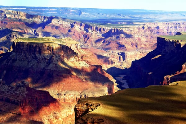 Обои Grand Canyon, скалы, тени