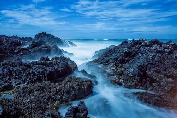 Обои Bardsey Island, Wales, скалы, вода