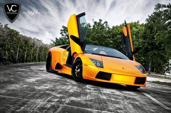 Обои lamborghini murcielago, lamborghini на рабочий стол, желтый ламбо, 360 Forged