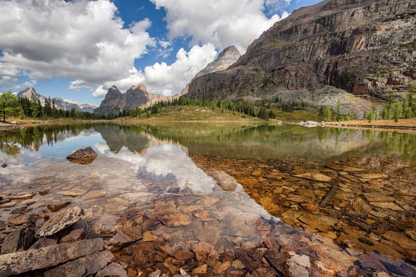 Обои Lake O'Hara, landscape, Opabin Plateu