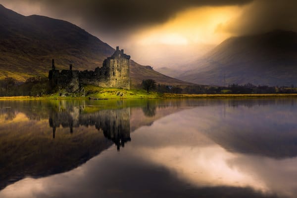 Обои Scotland, Kilchurn castle, Loch Awe