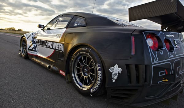 Обои The #22 Sumo Power, Nissan GT-R GT1, Le mans