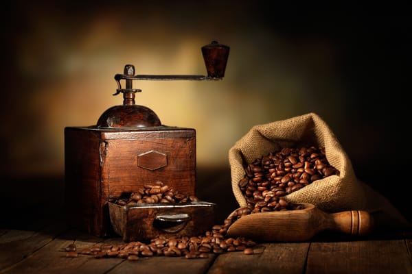 Обои мешок, grain, coffee grinder, кофемолка, кофейные зерна, лопатка, coffee beans, bag, shoulder, зерна