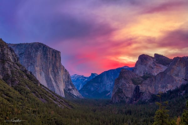 Обои сша, скалы, Yosemite National Park, горы, Национальный парк Йосемити, долина, лес, рассвет