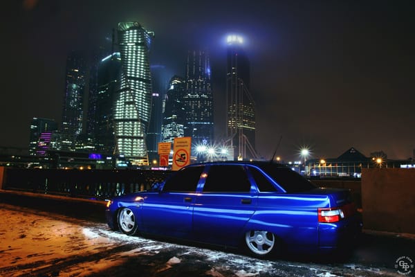 Обои GORELOV FILMS PRODUCTION, photographer, авто, photography, ВАЗ, LADA, 2110, auto, фотограф, машина