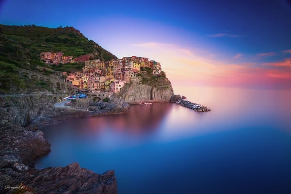 Обои Manarola, дома, Italy, город, Чинкве-Терре, Специя, Provincia della Spezia, Италия, Манарола, Cinque Terre