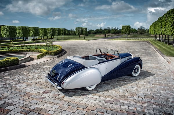 Обои 1950, Silver Dawn, Rolls-Royce, роллс-ройс, Drophead Coupe
